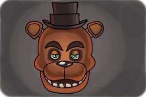 How to Draw Freddy Fazbear from Five Nights At Freddy'S