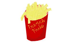 How to Draw French Fries!