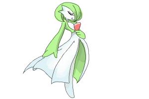 How to Draw Gardevoir from Pokemon