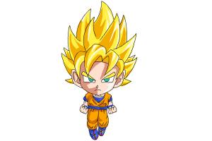 How to Draw Goku (Super Saiyan)