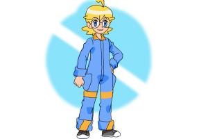 How to Draw Gym Leader Clemont from Pokemon X & Y