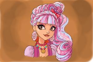 How to Draw Helga Crumb, Daugther Of Hansel from Ever After High