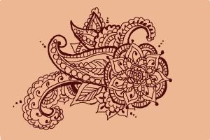 How to Draw Henna Designs