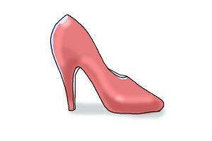 How to Draw High Heels
