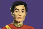 How to Draw Hikaru Sulu from Star Trek