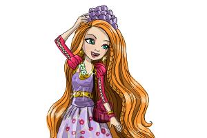 How to Draw Holly O'Hair from Ever After High