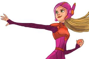 How to Draw Honey Lemon from Big Hero 6