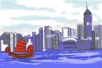 How to Draw Hong Kong Harbor