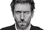How to Draw Hugh Laurie from House