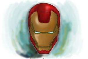 How to Draw Iron Man Mask