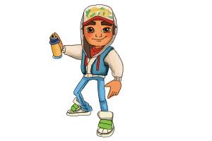 How to Draw Jake from Subway Surfers