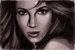 How to Draw Jennifer Lopez