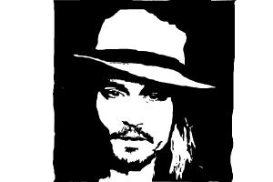 Johnny Depp Drawing  Drawing Skill