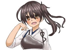 How to Draw Kaga from Kantai Collection