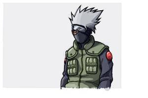 How to Draw Kakashi Hatake from Naruto