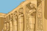 How to Draw Karnak Temple
