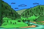 How to Draw Kashmir Valley