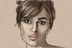How to Draw Keira Knightley