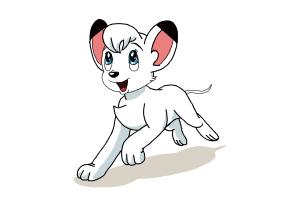 How to Draw Kimba The White Lion