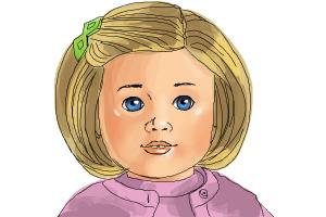 How to Draw Kit, Doll from American Girl