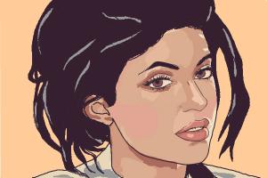 How to Draw Kylie Jenner