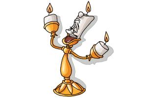 How to Draw Lumiere from Beauty And The Beast