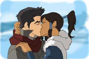 How to Draw Mako And Korra Kissing