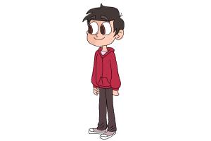 How to Draw Marco Diaz from Star Vs. The Forces Of Evil