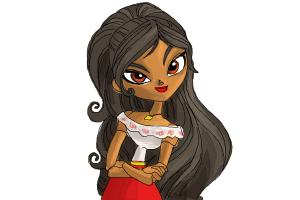How to Draw Maria from The Book Of Life