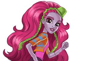How to Draw Marisol Coxi from Monster High