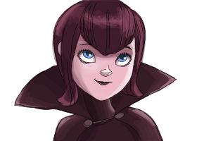 How to Draw Mavis from Hotel Transylvania 2