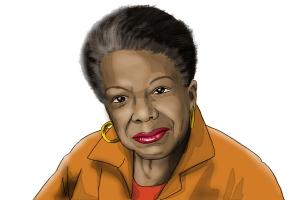 How to Draw Maya Angelou