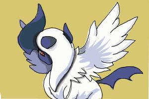 How to Draw Mega Absol from Pokemon