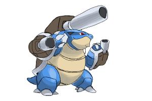 How to Draw Mega Blastoise from Pokemon X & Y