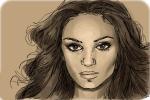 How to Draw Mila Kunis