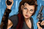 How to Draw Milla Jovovich from Resident Evil