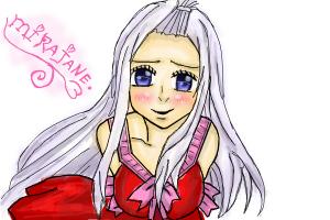 How to Draw Mirajane from Fairy Tail