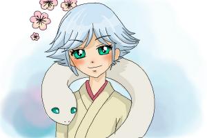 How to Draw Mizuki from Kamisama Hajimemashita