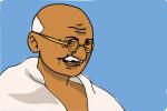How to Draw Mohandas Gandhi