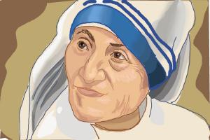 Mother Teresa Sketch