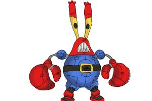How to Draw Mr. Krabs, Sir Pinch-A-Lot from Spongebob: Sponge Out Of Water