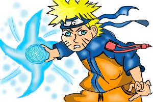 How To Draw Naruto S First Rasengan Drawingnow