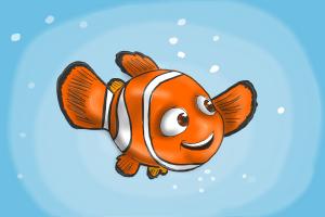 How to Draw Nemo Step by Step