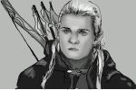 How to Draw Orlando Bloom As Legolas from Lord Of The Rings