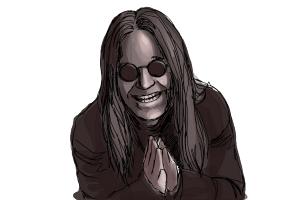 How to Draw Ozzy, Ozzy Osbourne