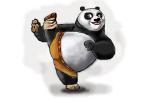 How to Draw Po from Kung Fu Panda