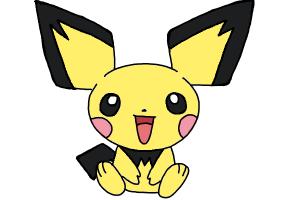 How to Draw Pokemon - Pichu