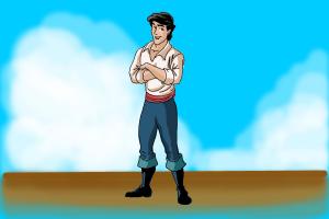 How to Draw Prince Eric from The Little Mermaid