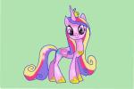How to Draw Princess Cadence from My Little Pony Friendship Is Magic