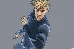 How to Draw Quicksilver from Avengers: Age Of Ultron